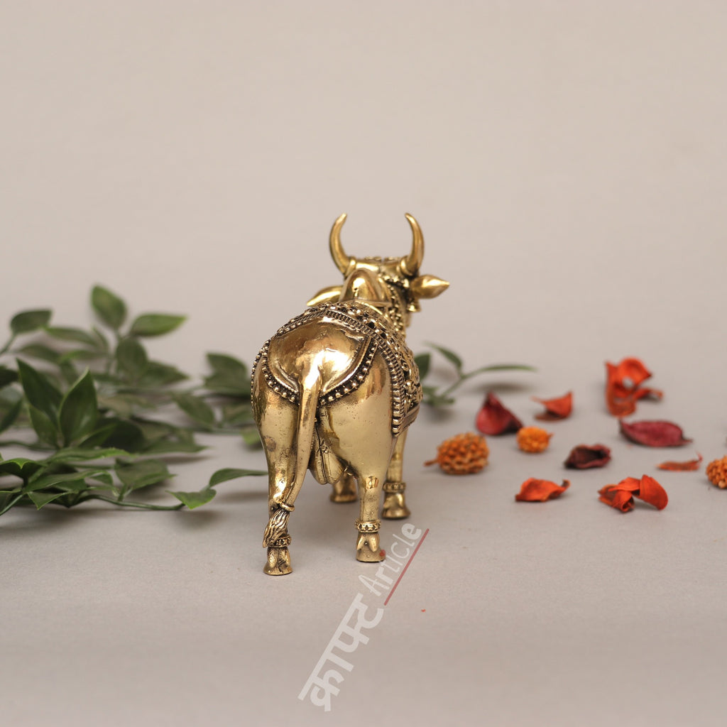 Brass Nandi Bull Idol