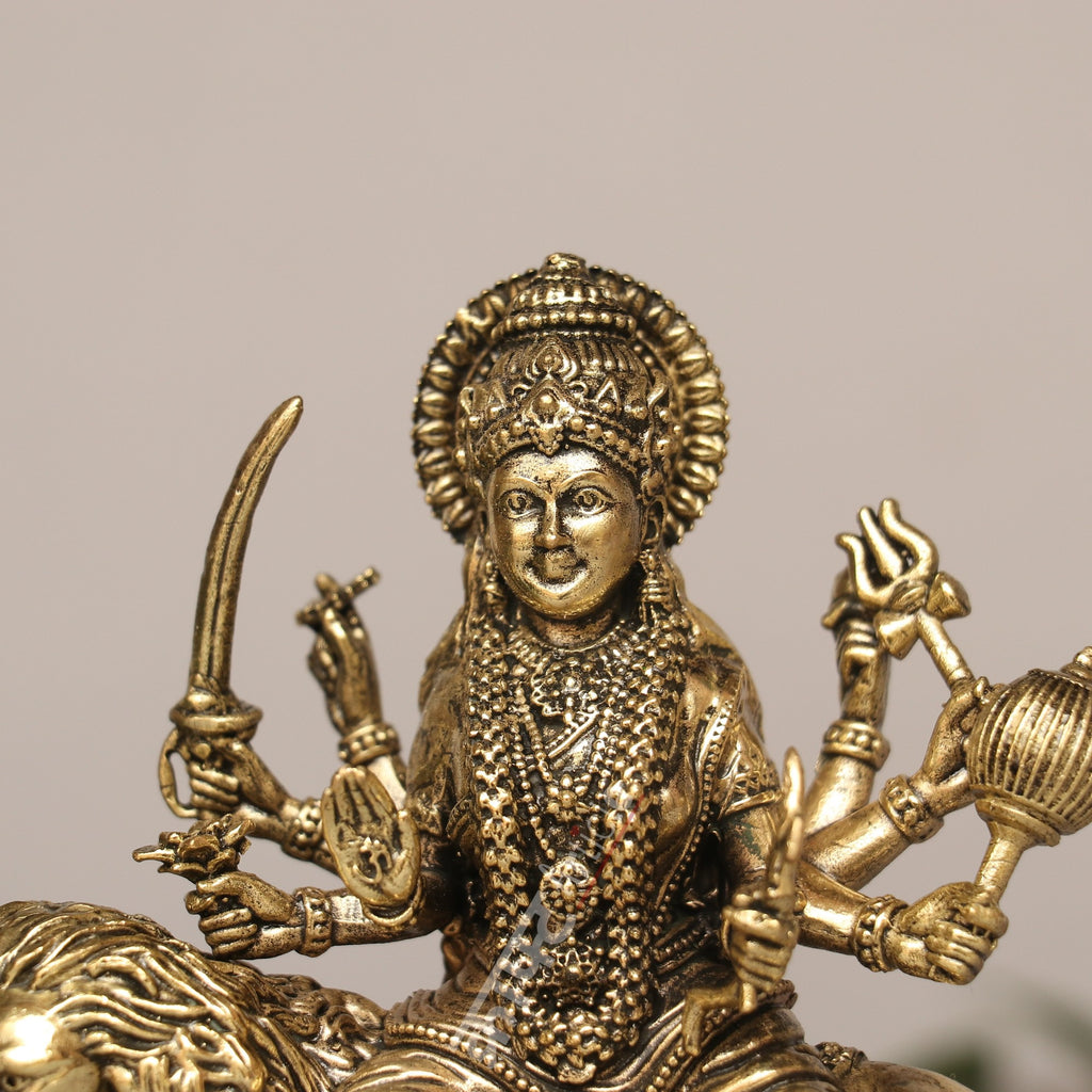 Brass Superfine Durga Idol