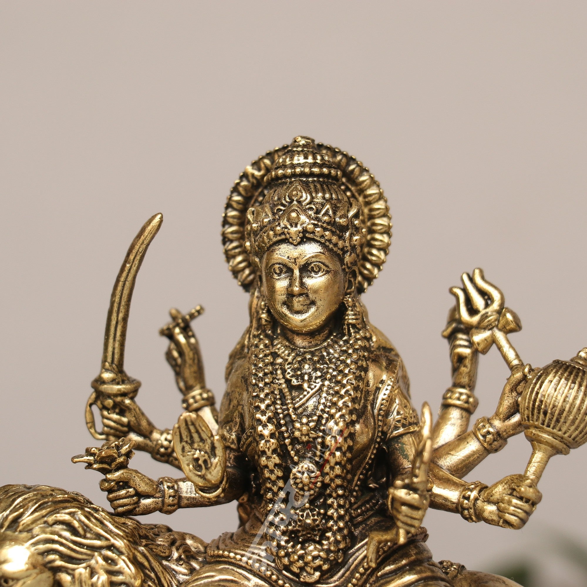 Brass Superfine Durga Idol