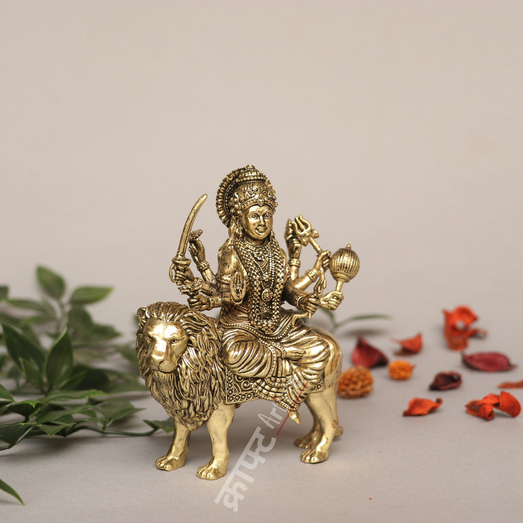 Brass Superfine Durga Idol
