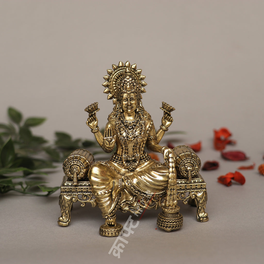 Brass Superfine Lakshmi Idol