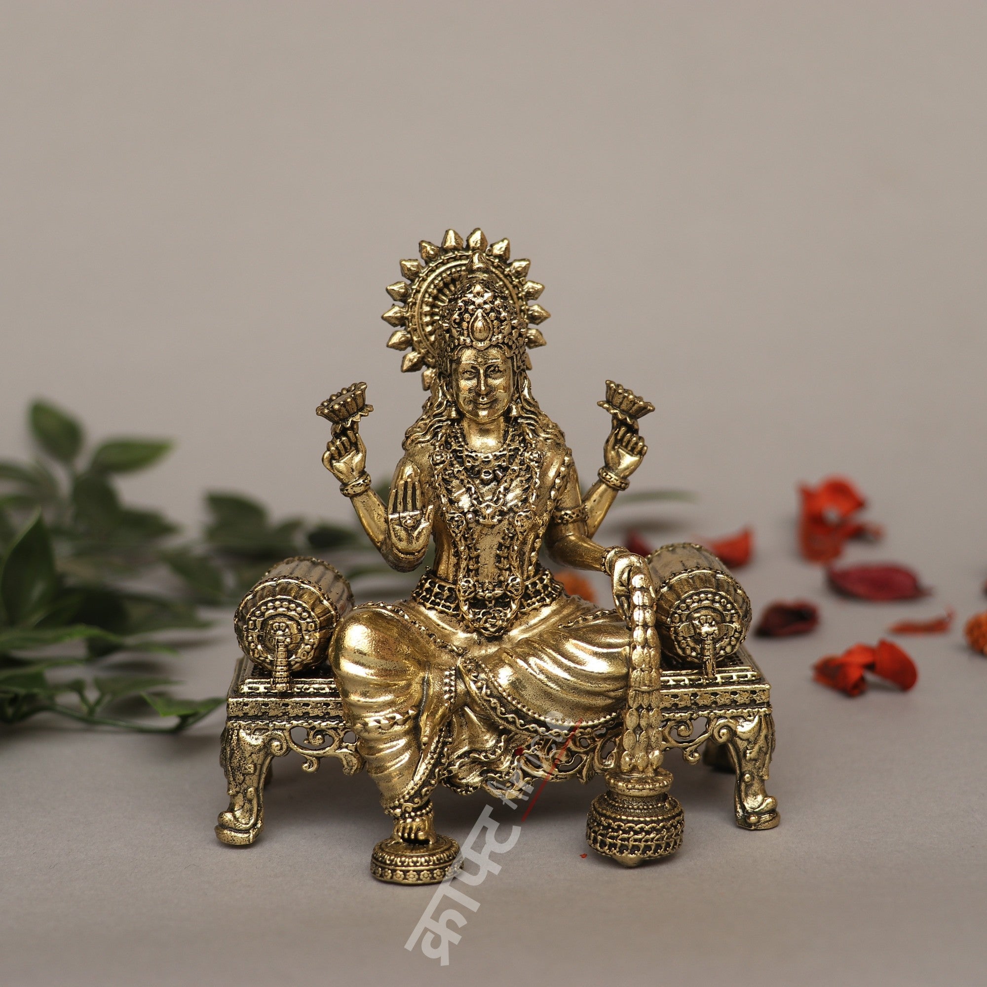 Brass Superfine Lakshmi Idol