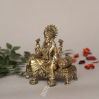 Brass Superfine Lakshmi Idol