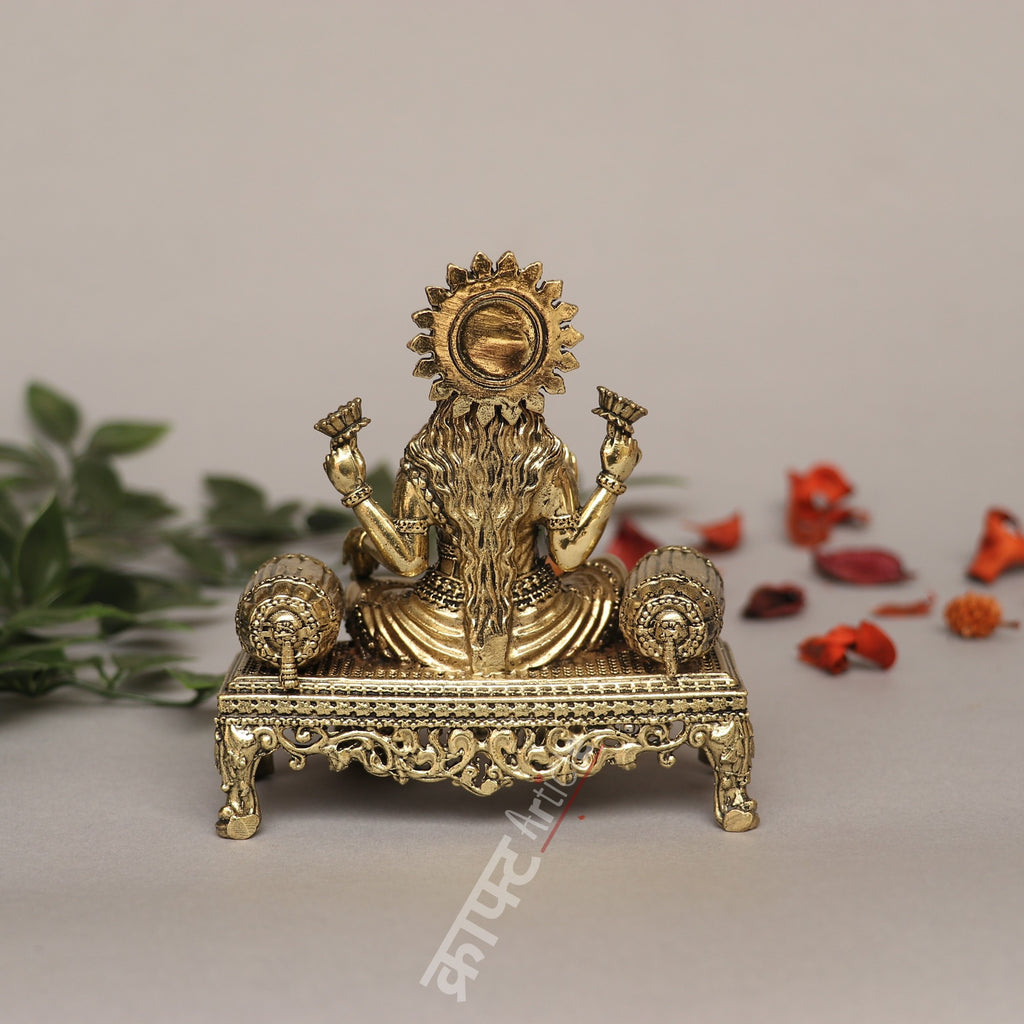 Brass Superfine Lakshmi Idol
