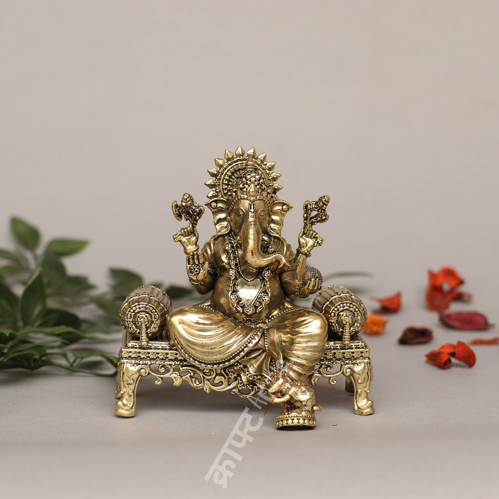 Brass Superfine Ganesha Idol