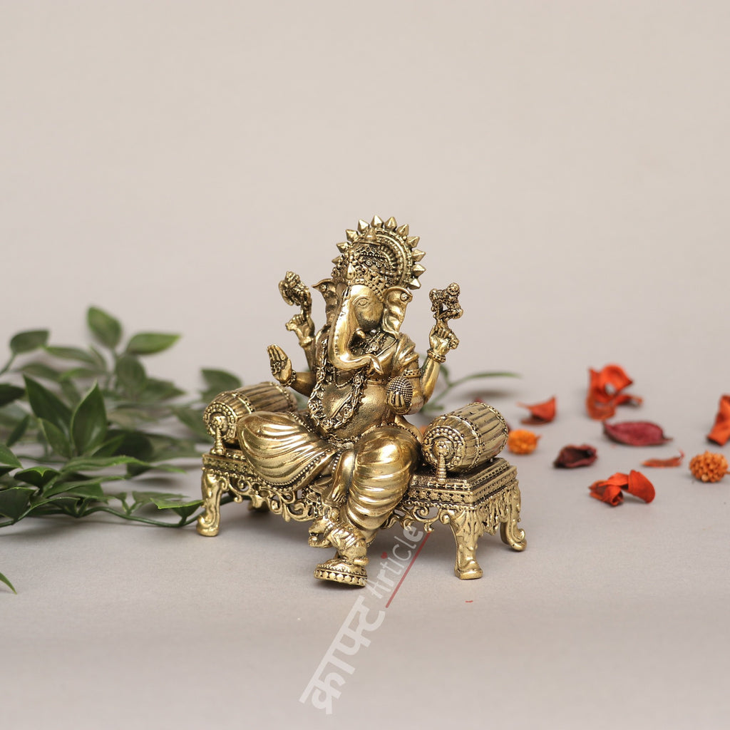Brass Superfine Ganesha Idol