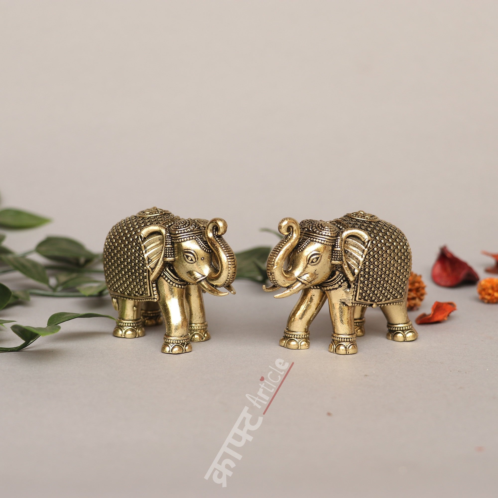 Brass Superfine Elephant Idols