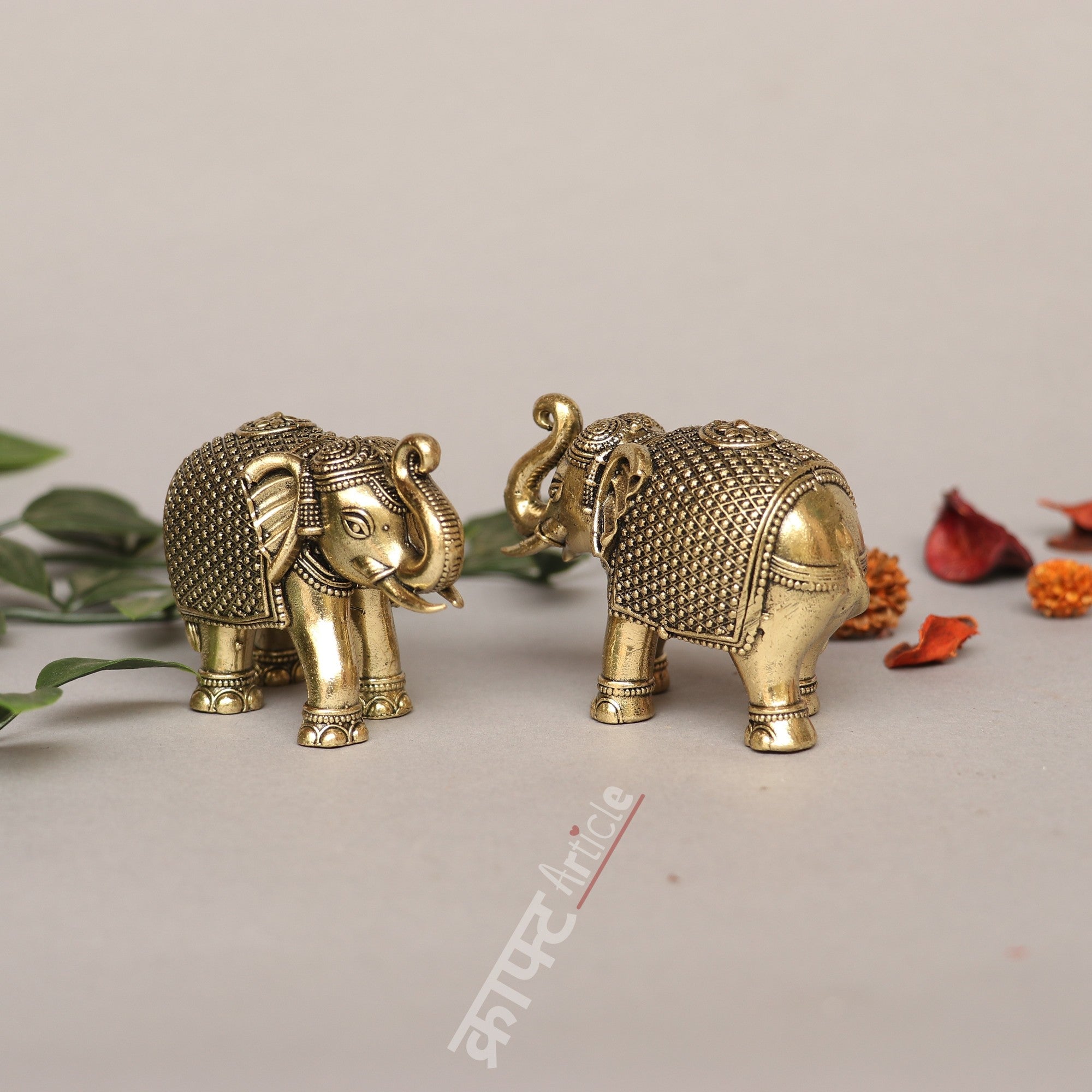 Brass Superfine Elephant Idols
