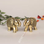 Brass Superfine Elephant Idols
