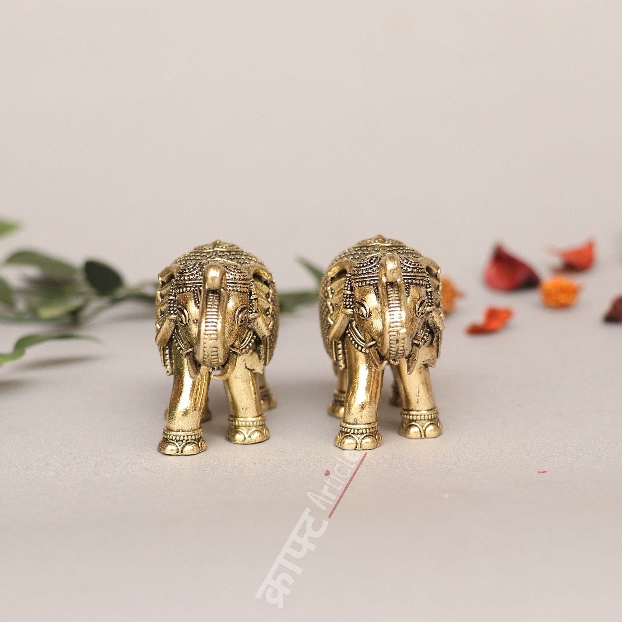 Brass Superfine Elephant Idols