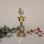 Brass Puja Oil Lamp – Timeless Glow of Tradition