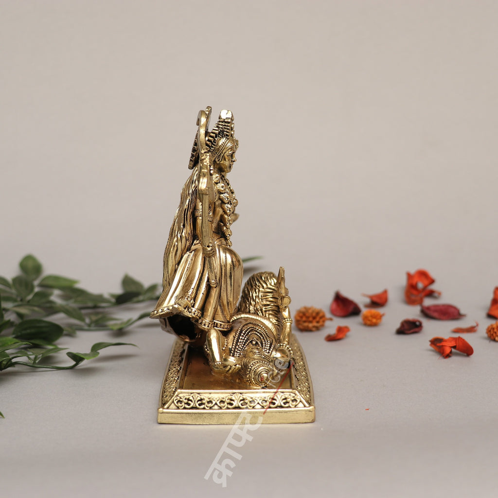 Brass Goddess Kali Idol – Power, Protection & Transformation