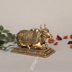Brass Shiva Nandi Idol