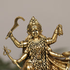 Brass Goddess Kali Idol