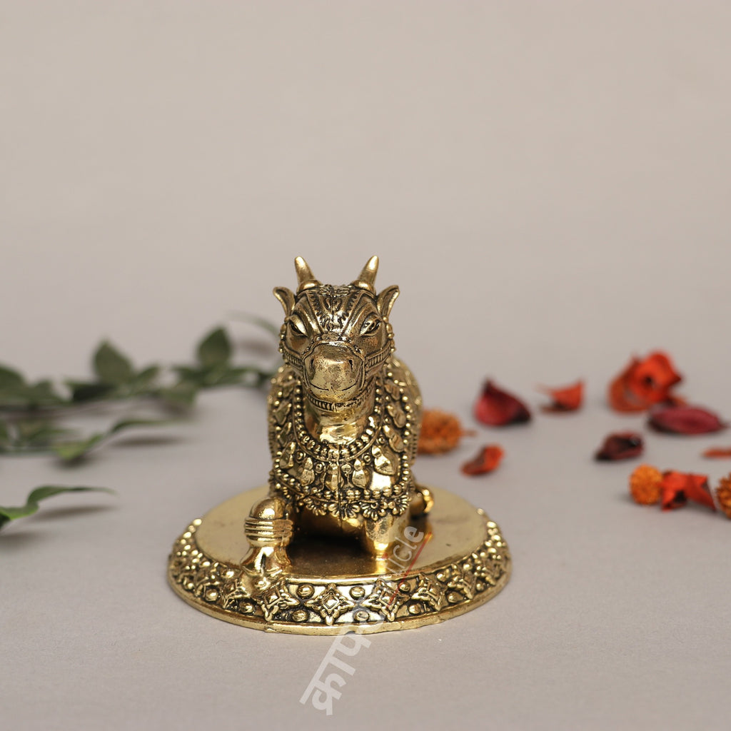 Brass Superfine Bull Idol