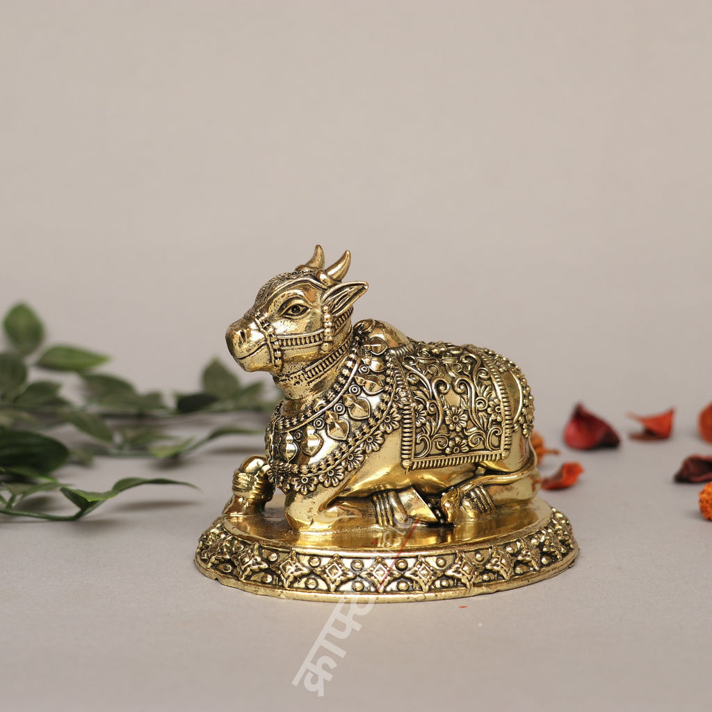 Brass Superfine Bull Idol