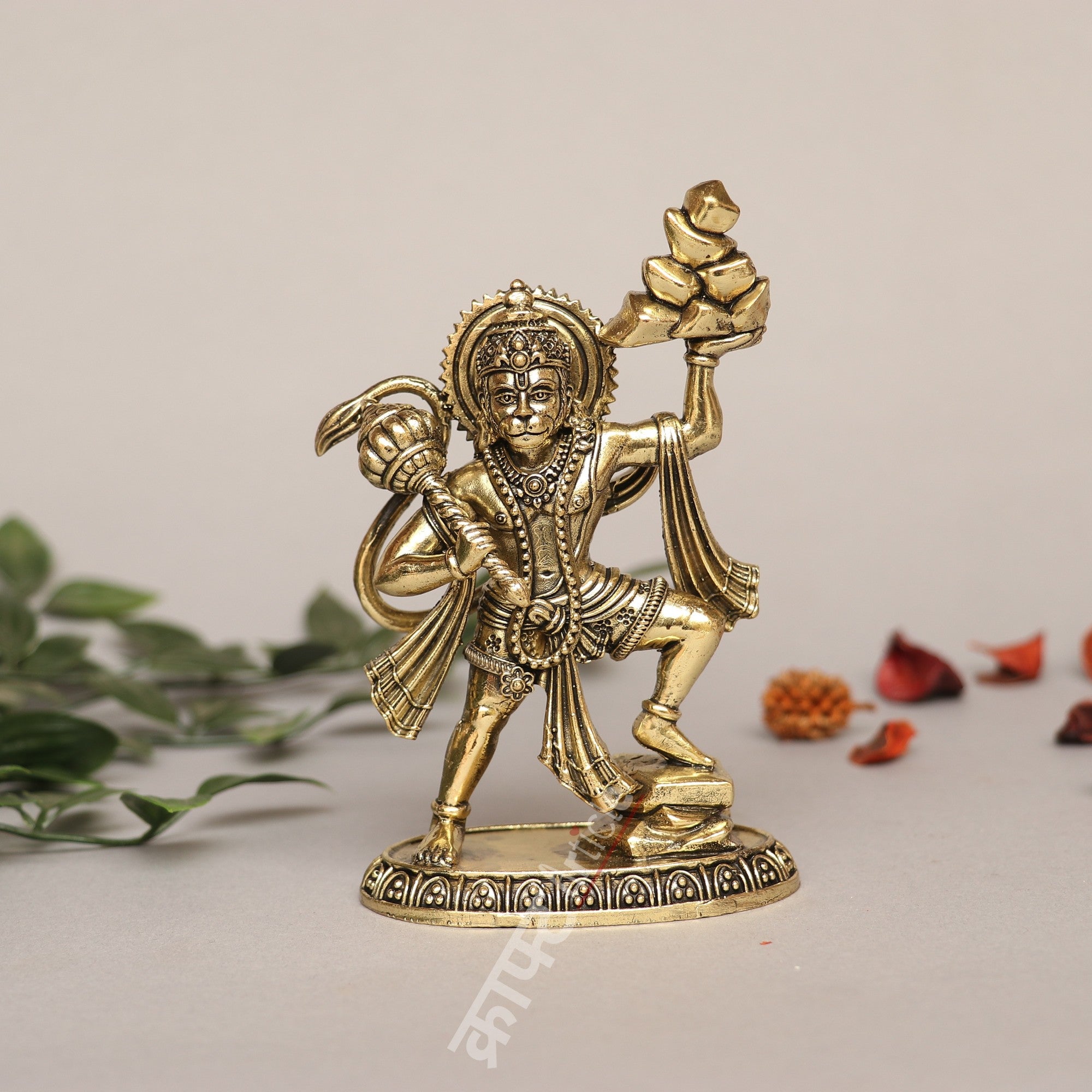 Brass Superfine Lord Hanuman Idol