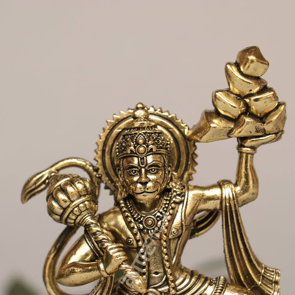 Brass Superfine Lord Hanuman Idol