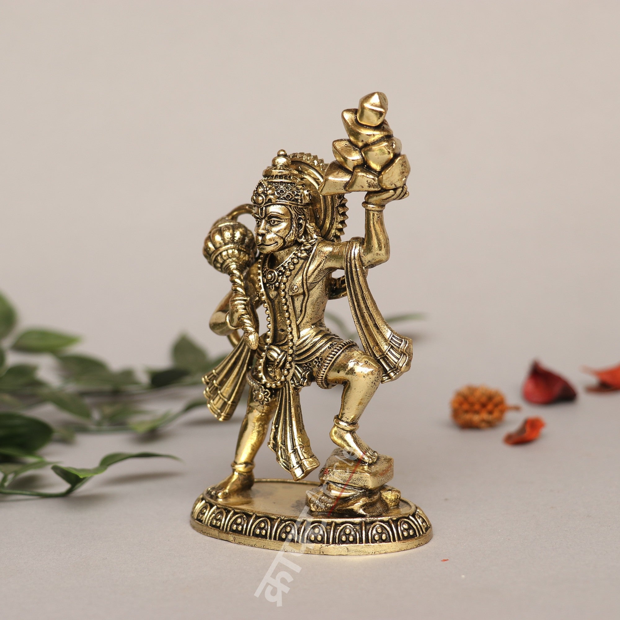 Brass Superfine Lord Hanuman Idol