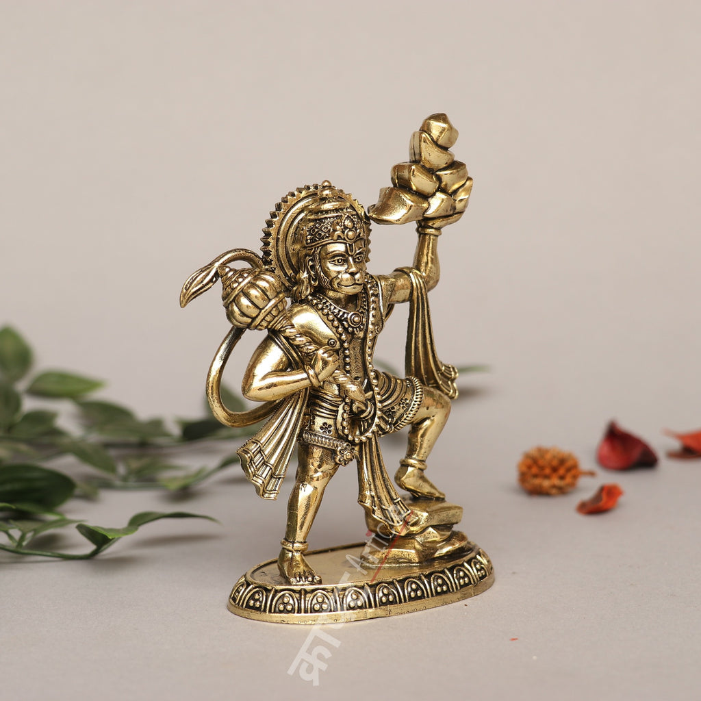 Brass Superfine Lord Hanuman Idol