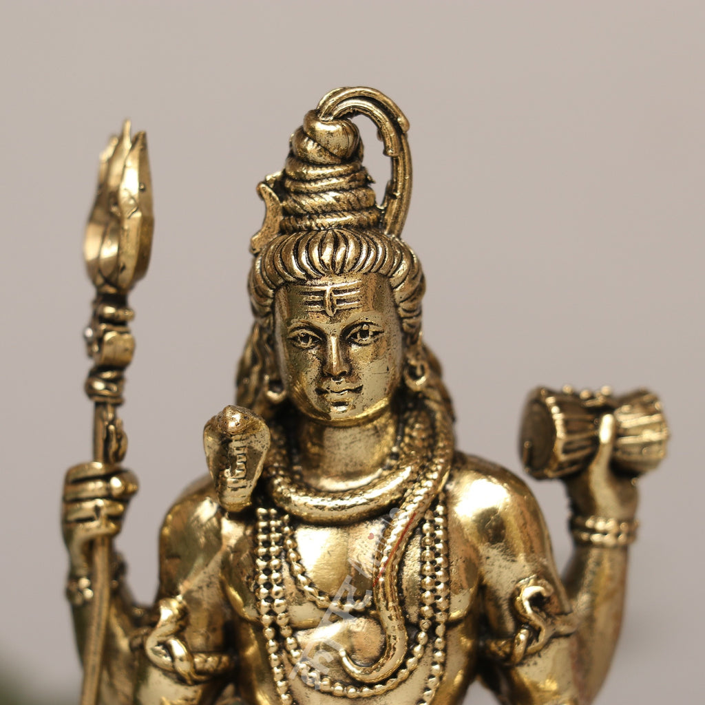 Brass Lord Shiva Idol