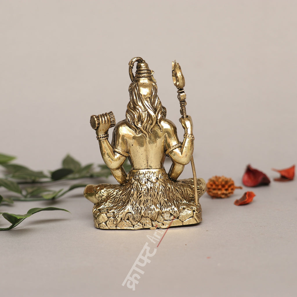 Brass Lord Shiva Idol