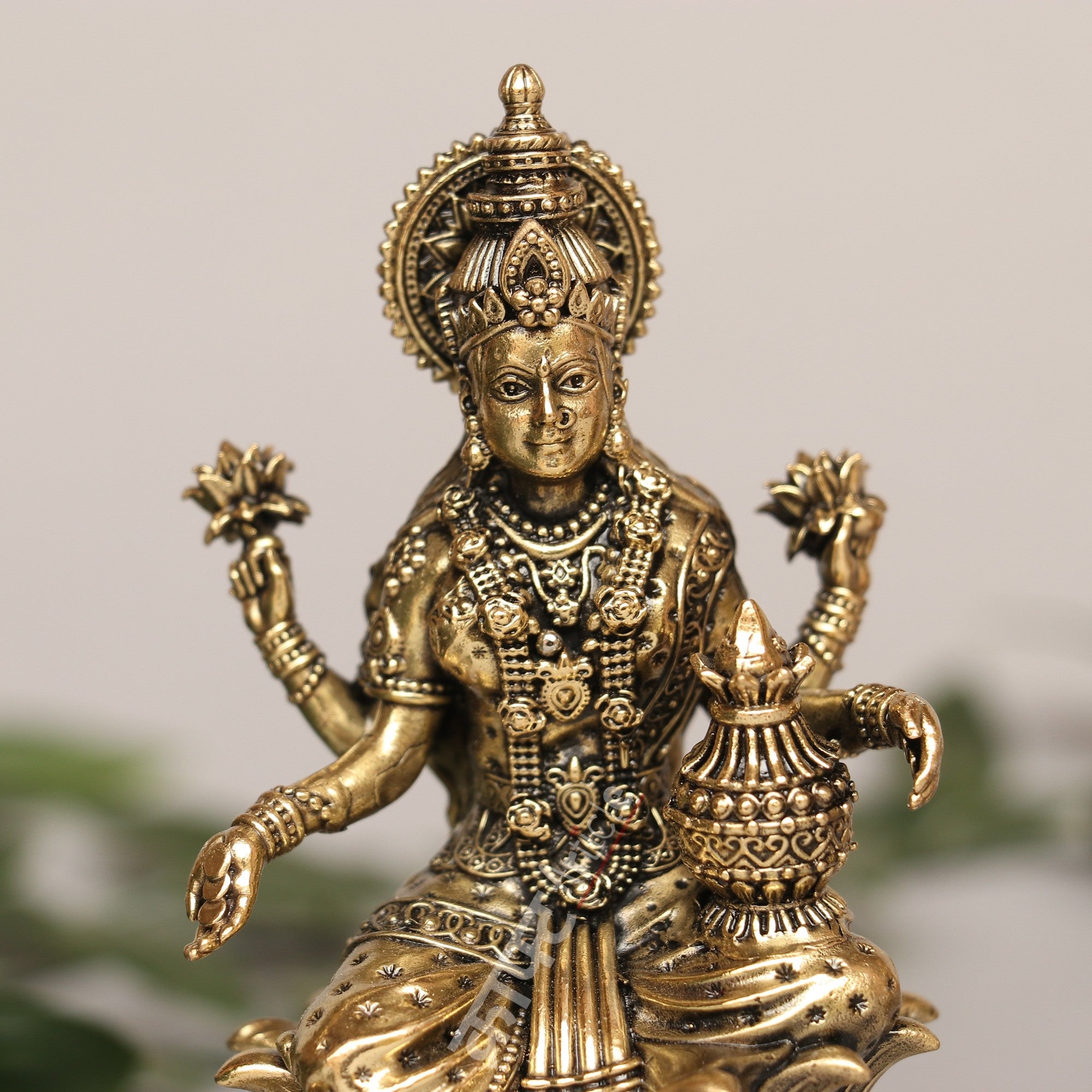 Brass Superfine Lakshmi Ganesh Idol