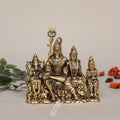 Brass Shiva Family Idol