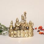 Brass Shiva Family Idol