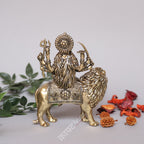 Brass Superfine Durga Mahisasurmardini Idol