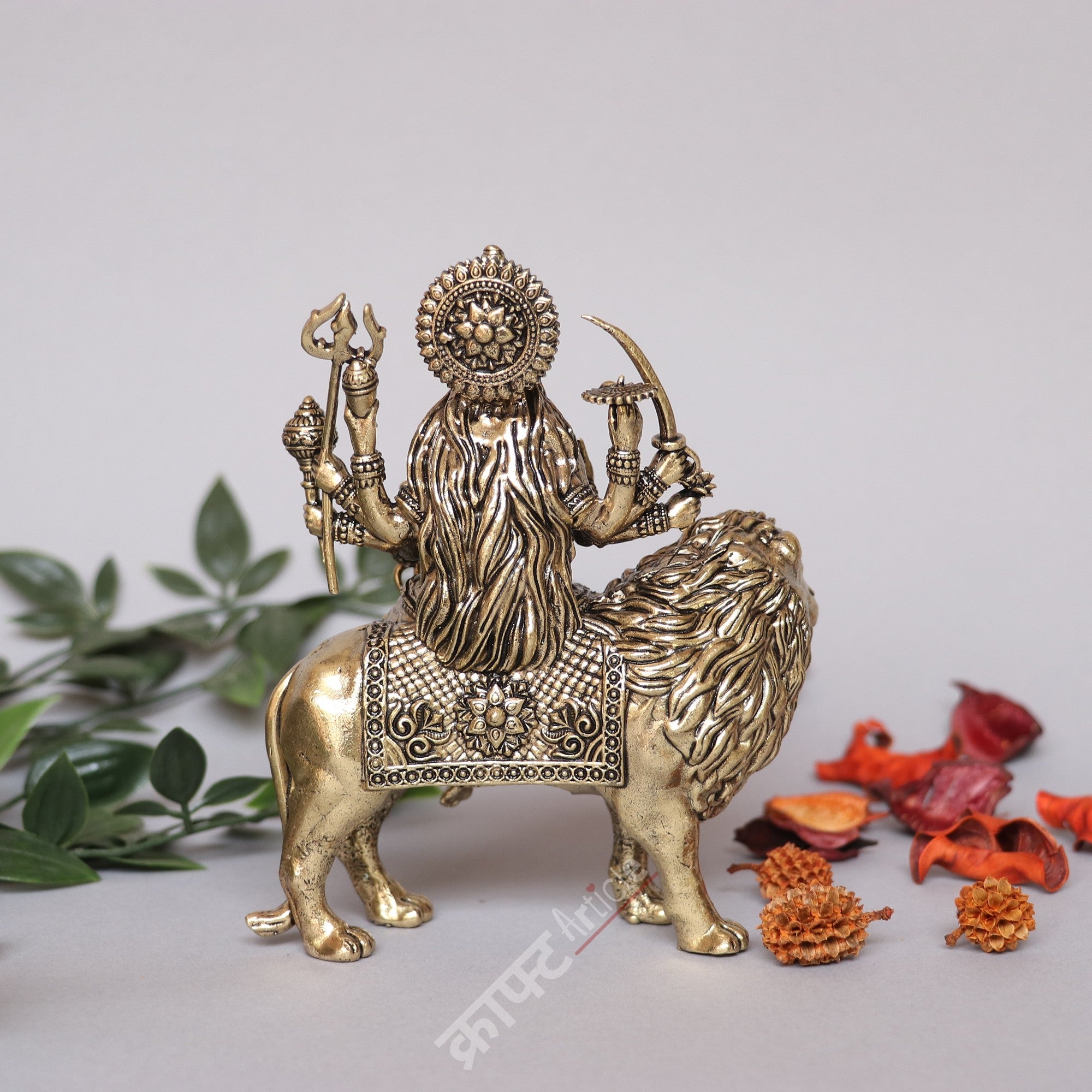 Brass Superfine Durga Mahisasurmardini Idol