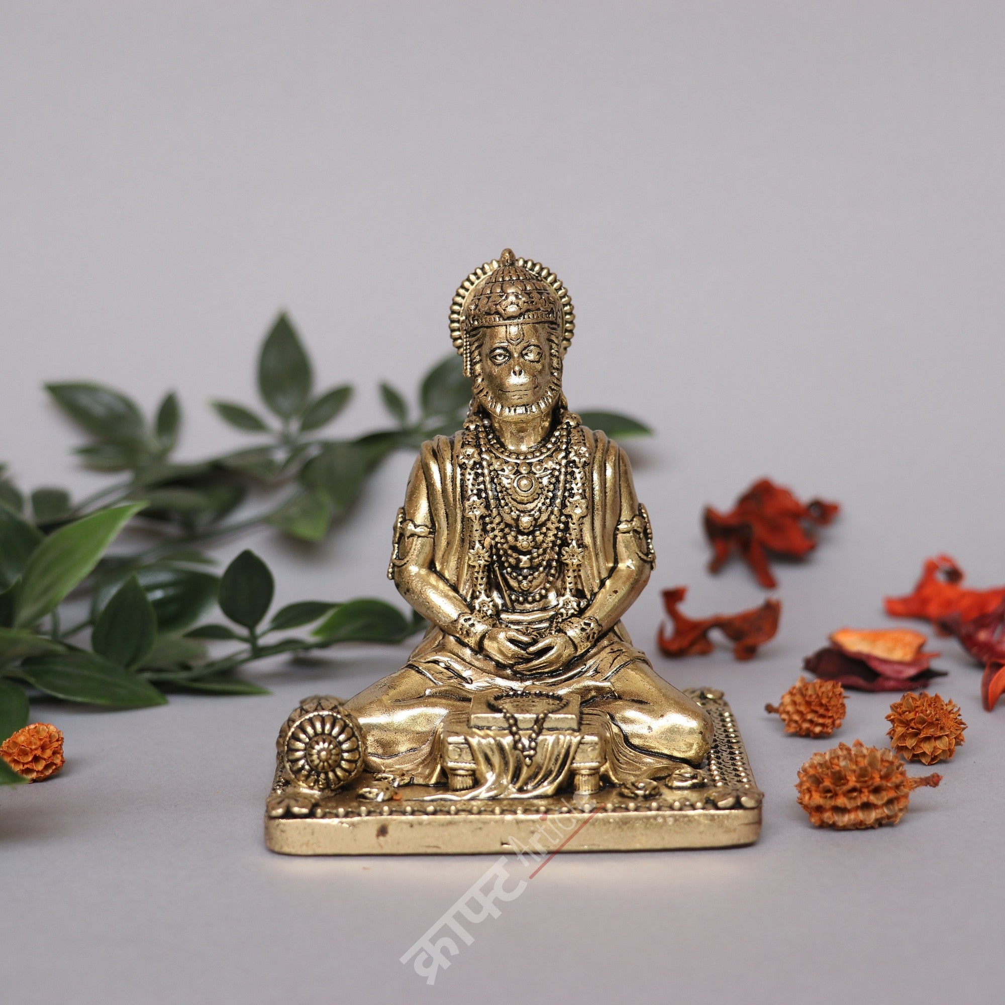 Brass Lord Hanuman Statue