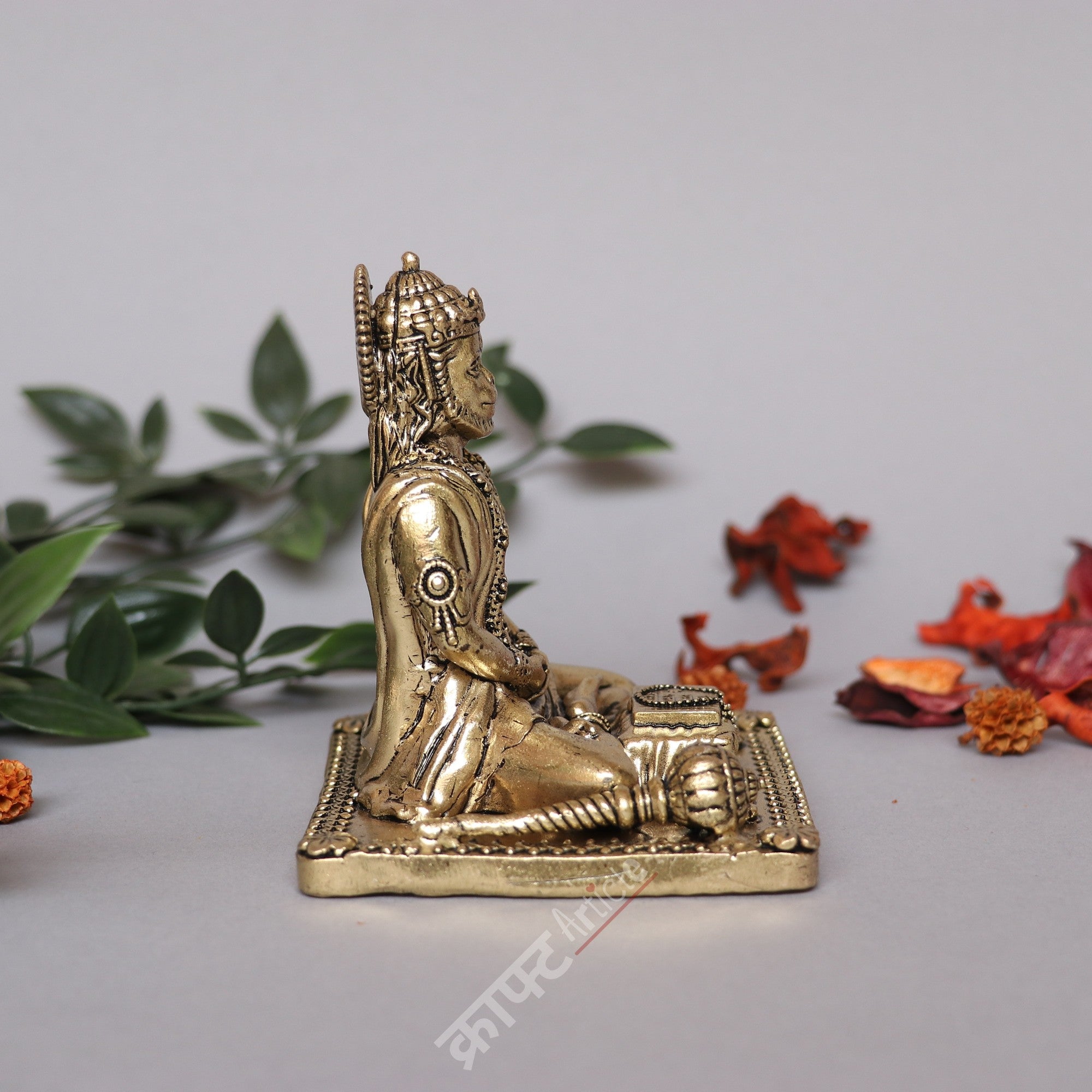 Brass Lord Hanuman Statue