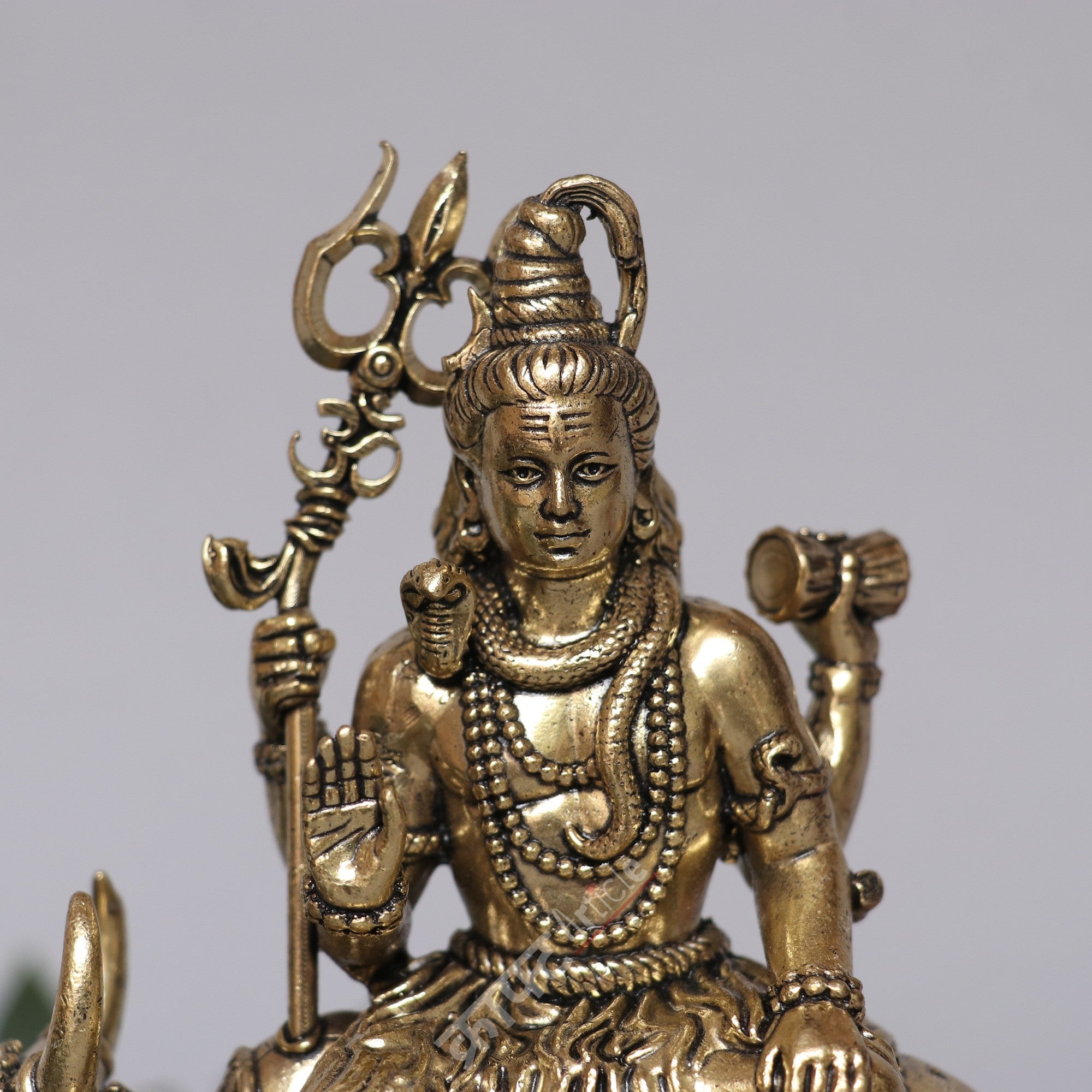 Brass Lord Shiva Nandi Idol