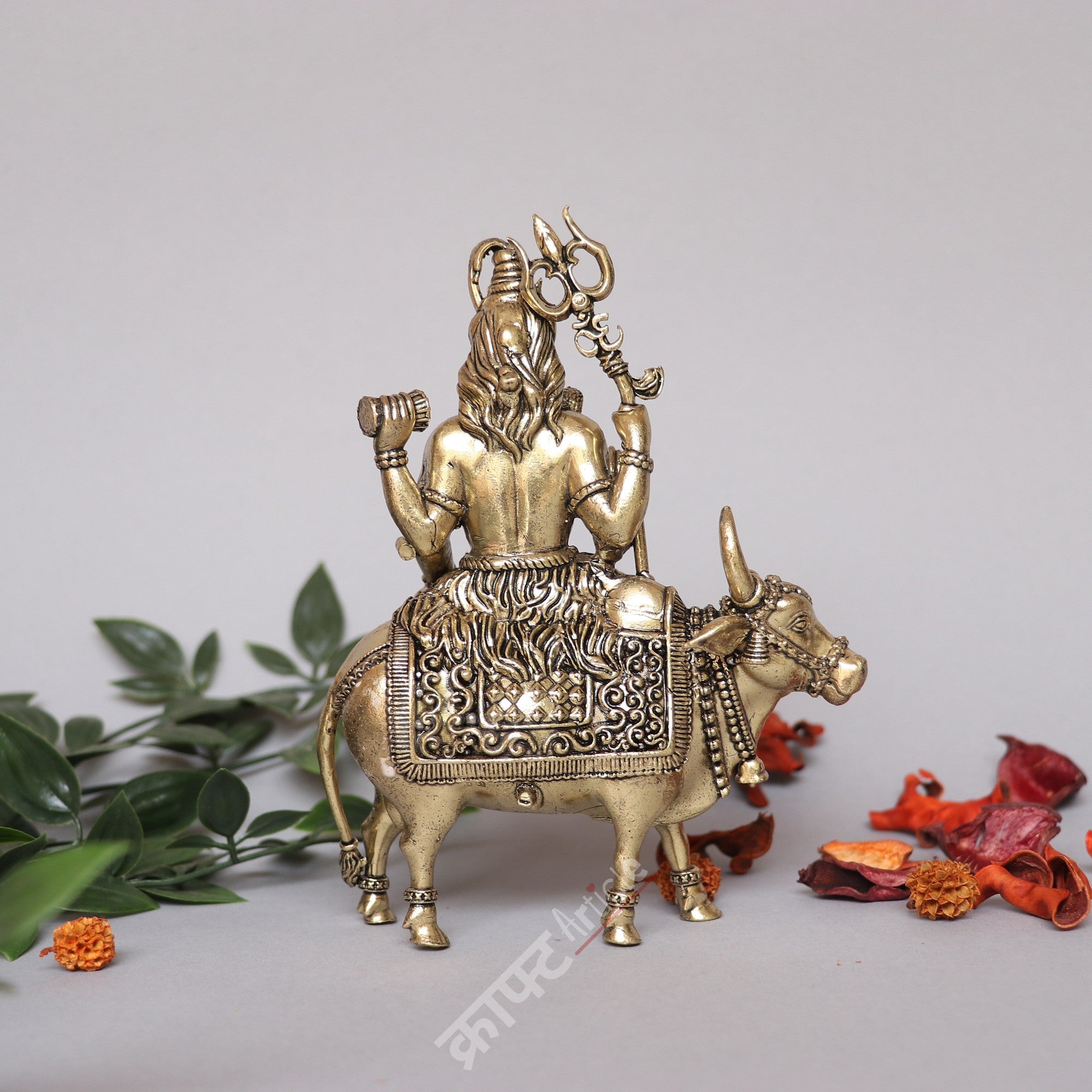 Brass Lord Shiva Nandi Idol