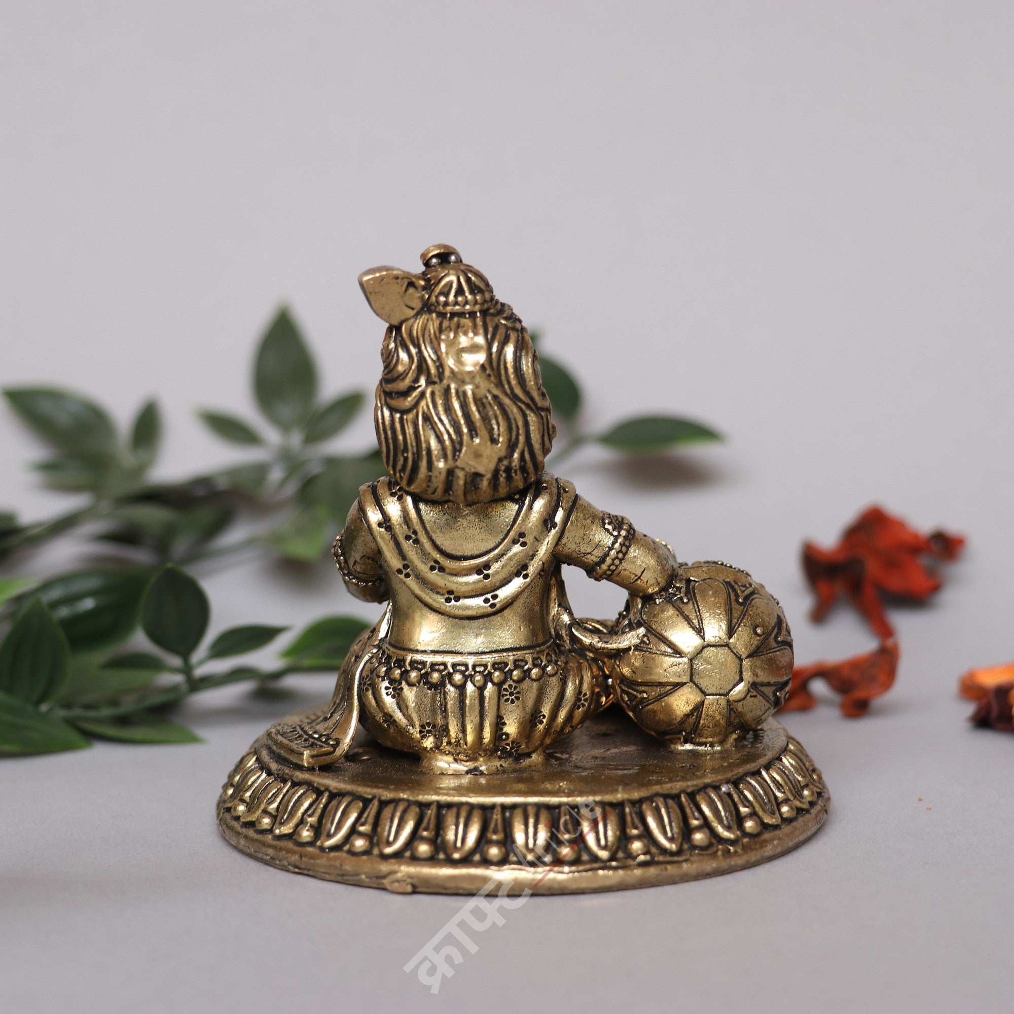 Brass Baby Krishna Idol