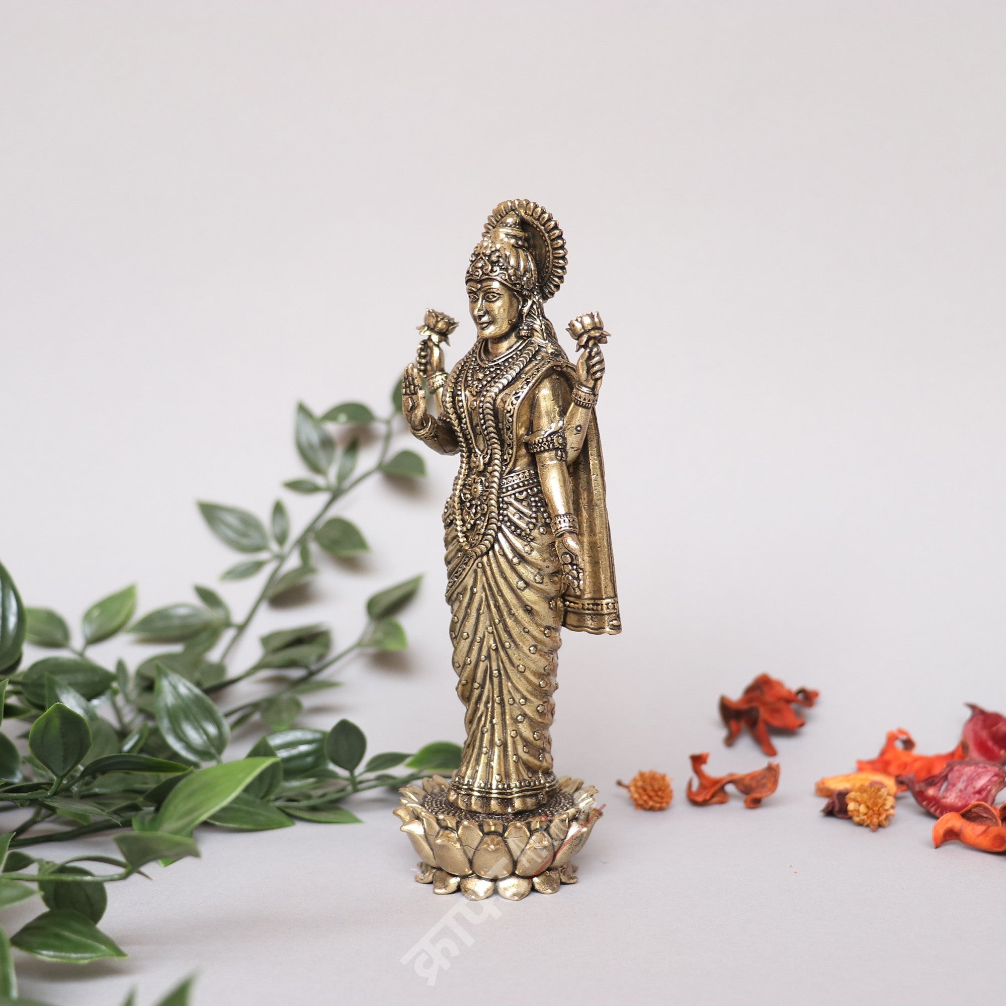 Brass Superfine Lord Vishnu Lakshmi Statues