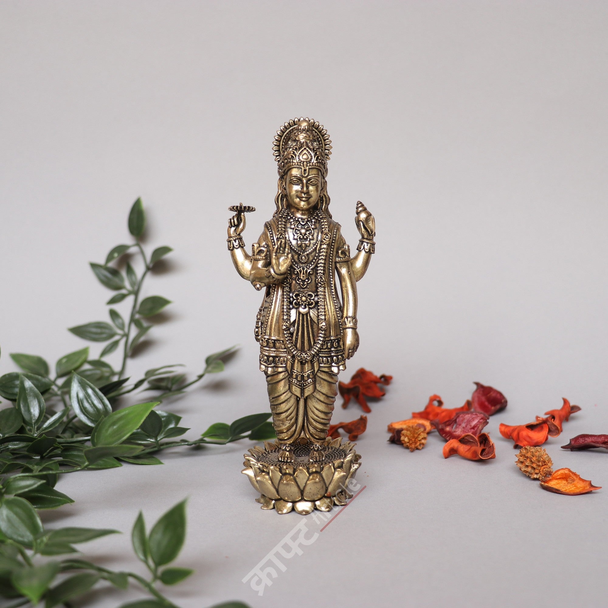 Brass Superfine Lord Vishnu Lakshmi Statues