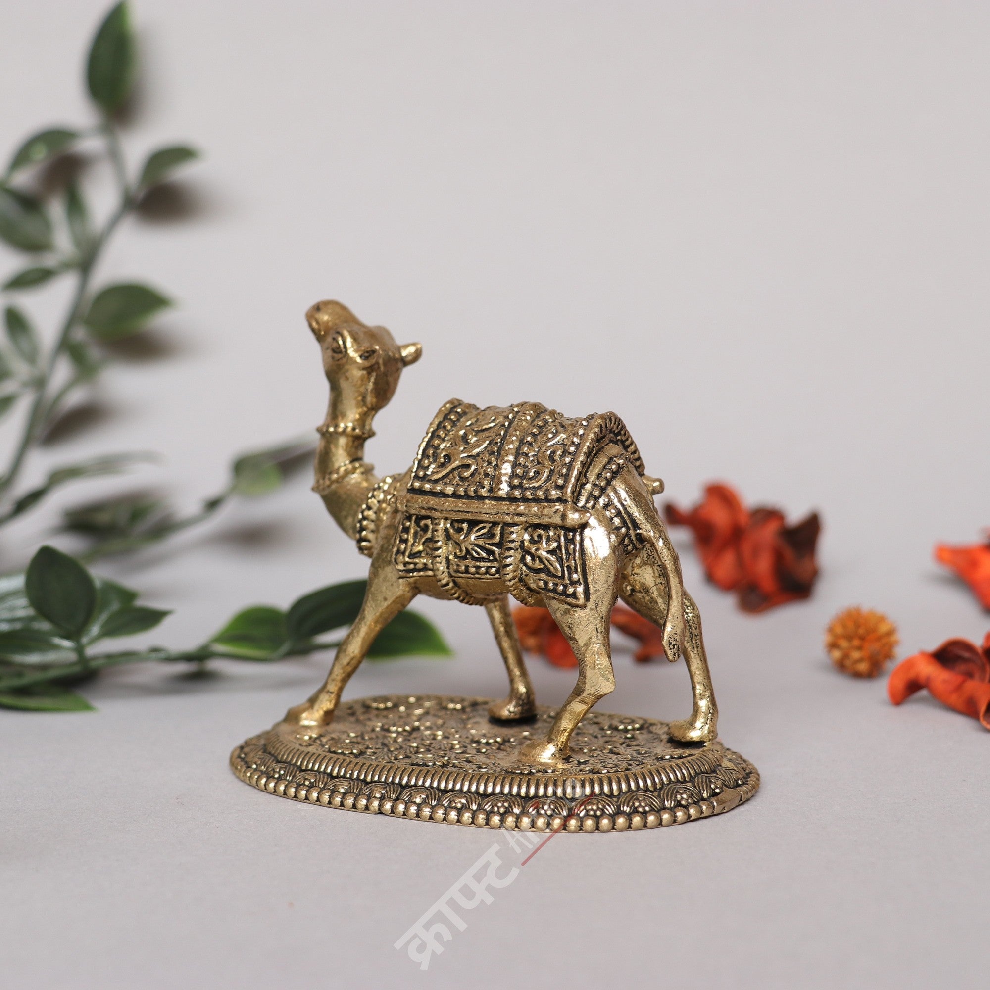 Brass Camel Figurine.