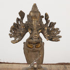 Brass Ganesha Statue 6"