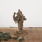 Brass Ganesha Statue 6"
