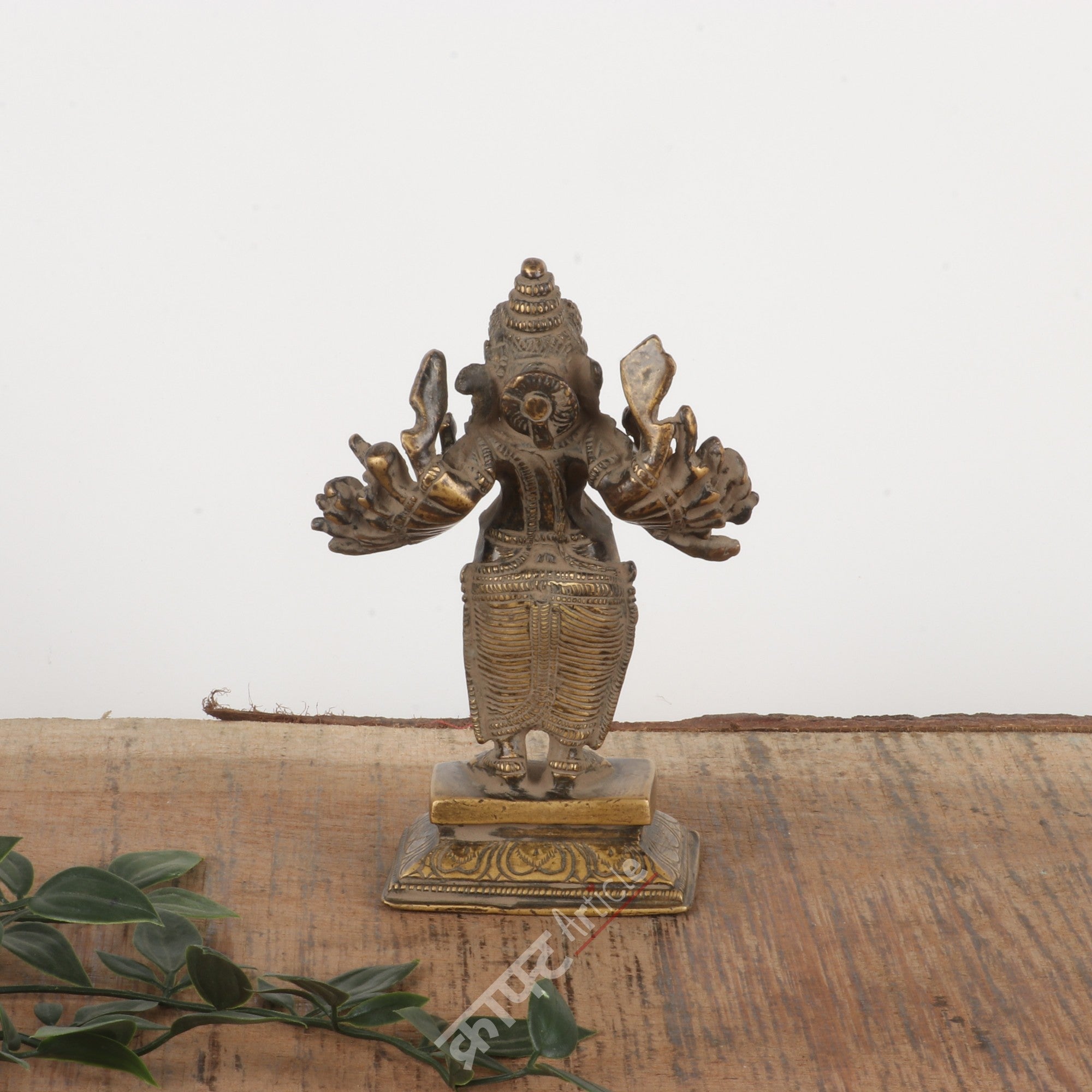 Brass Ganesha Statue 6"
