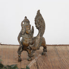 Brass Kamdhenu Cow Sculpture