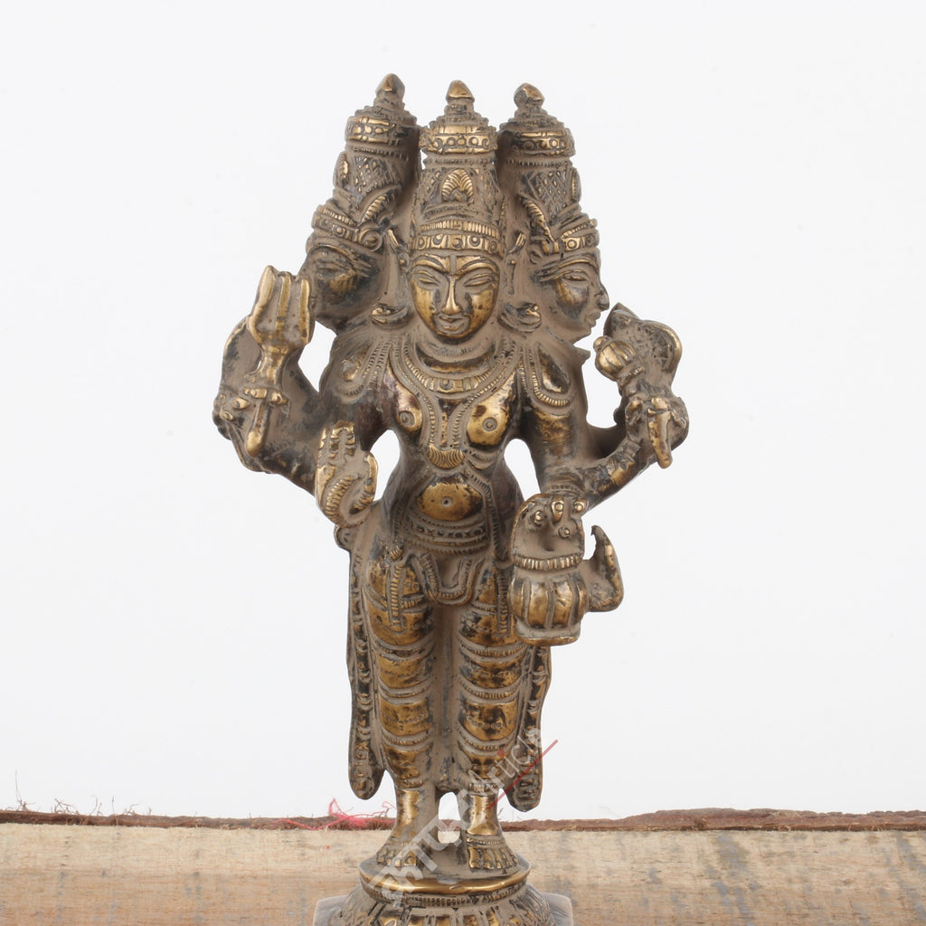 Brass Lord Dattatreya Idol