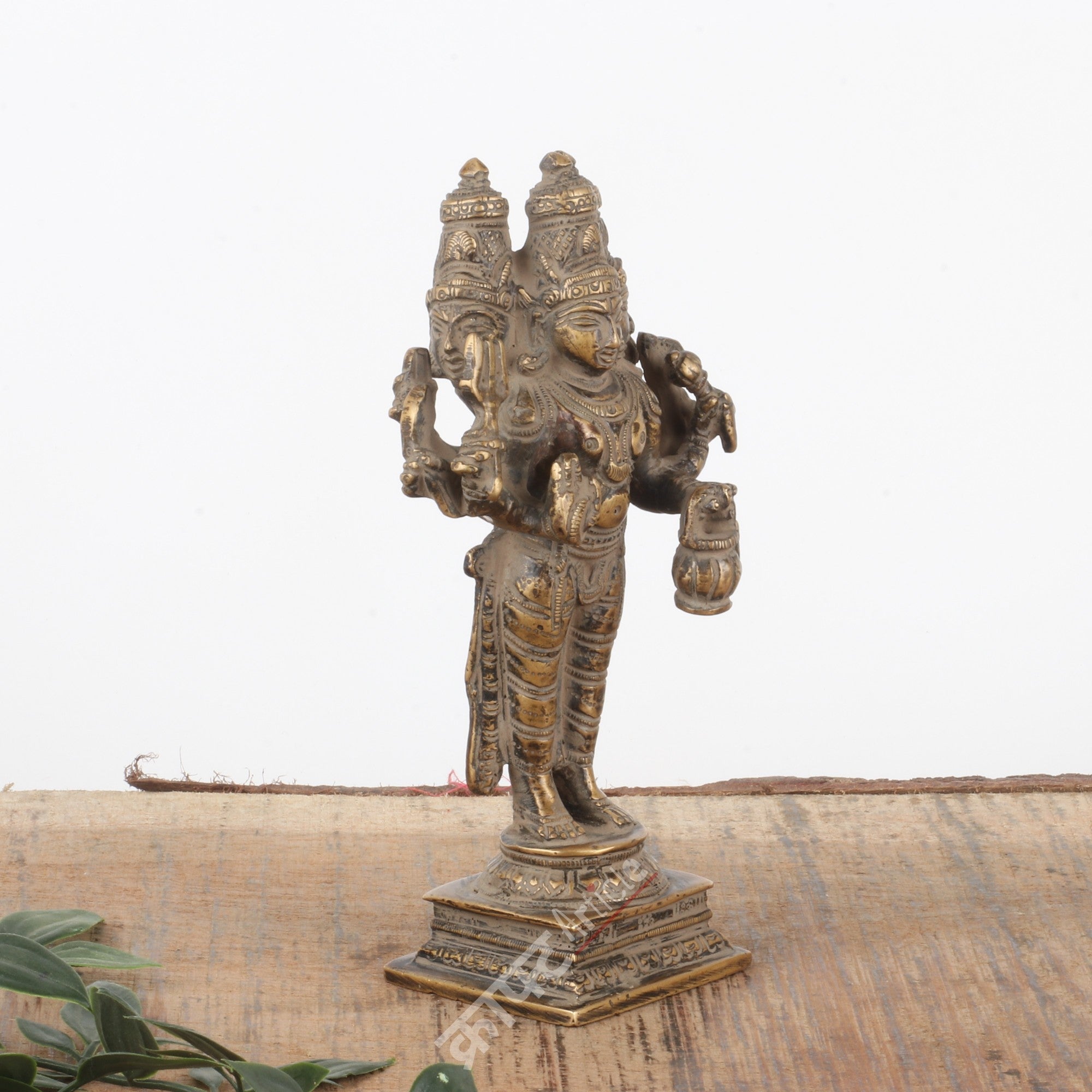 Brass Lord Dattatreya Idol