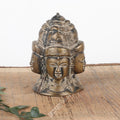 Brass Lord Brahma Bust