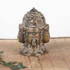 Brass Lord Brahma Bust