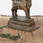 Brass Nandi Candle Stand