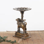 Brass Nandi Candle Stand