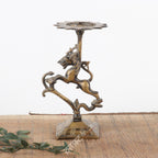 Brass Candle Stand 9"